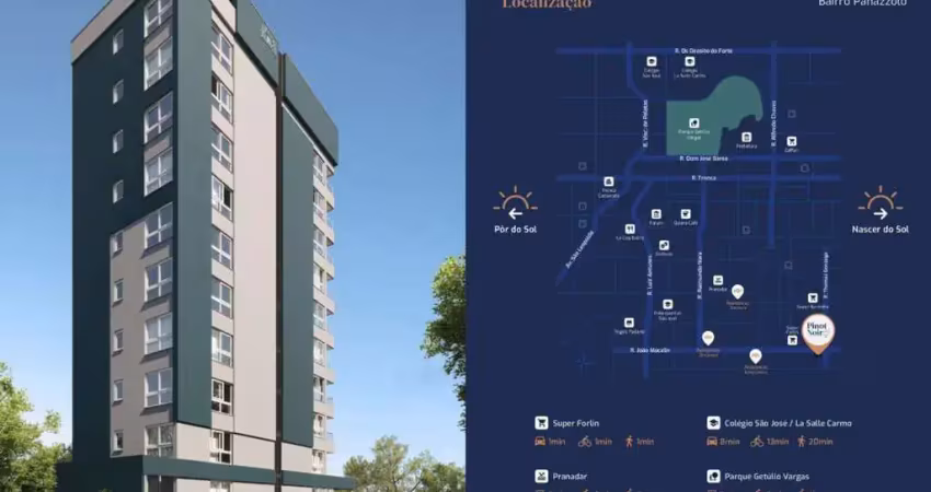Apartamento com terraço em panazzolo - em obras - construção - pinot noir residence