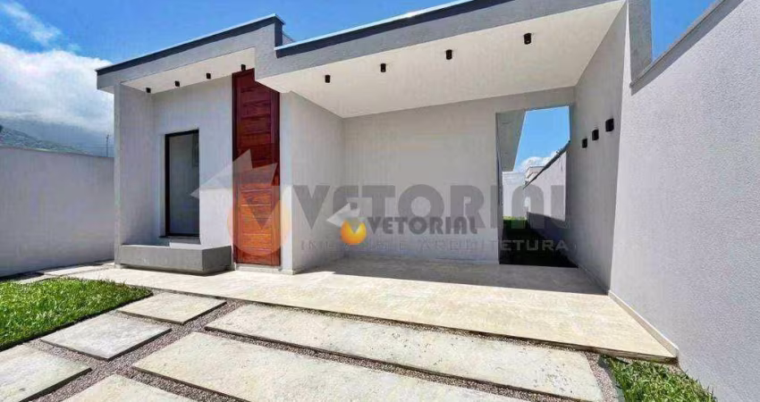 Casa com 3 dormitórios à venda, 116 m² por R$ 800.000,00 - Massaguaçu - Caraguatatuba/SP