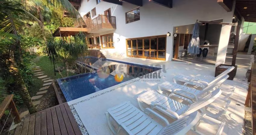 Sobrado com 5 dormitórios à venda, 659 m² por R$ 3.700.000,00 - Jaraguá - São Sebastião/SP
