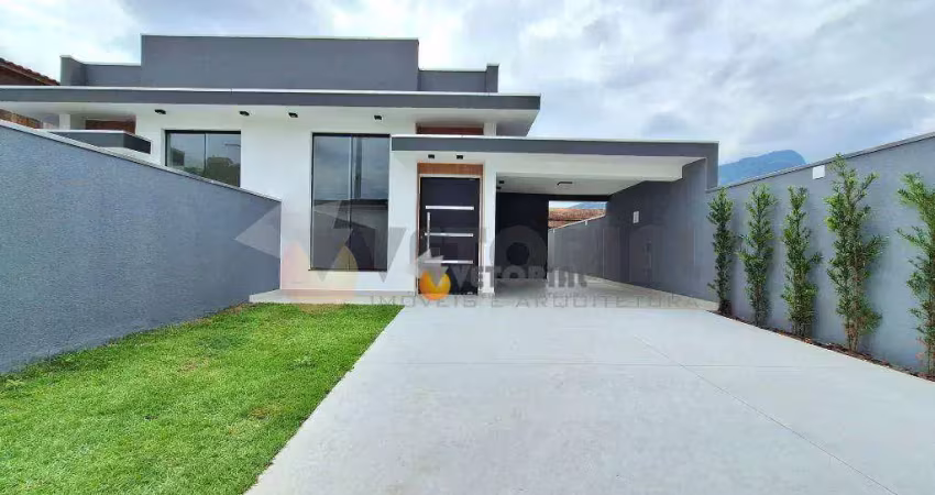 Casa com 3 dormitórios à venda, 100 m² por R$ 595.000,00 - Jardim das Gaivotas - Caraguatatuba/SP
