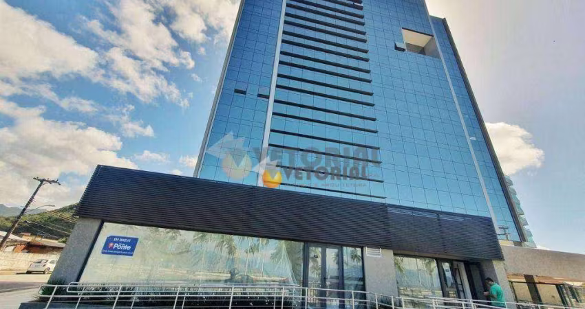 Sala comercial em Prédio Comercial com Vista Mar, Caraguatatuba SP