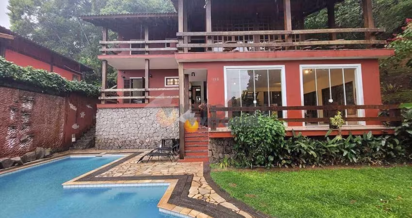 Sobrado com 5 dormitórios à venda, 316 m² por R$ 3.500.000,00 - T Pequeno - São Sebastião/SP