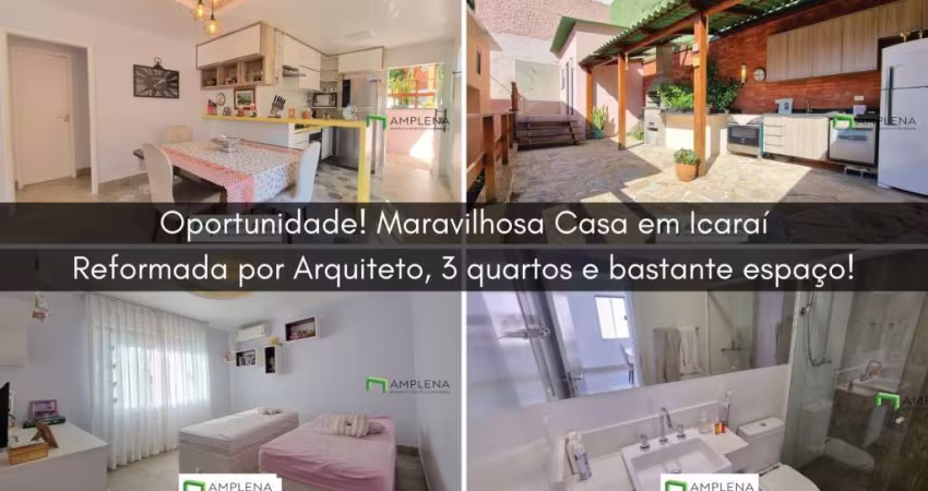 Maravilhosa Casa em Icaraí com Belo Projeto de Arquitetura - 3 quartos - à venda - Icaraí - Niterói/RJ