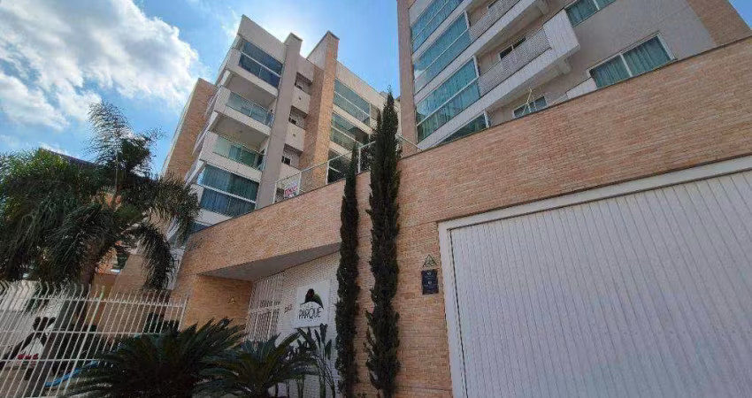 Apartamento com 1 dormitório para alugar, 73 m² por R$ 3.390,00/mês - Velha - Blumenau/SC