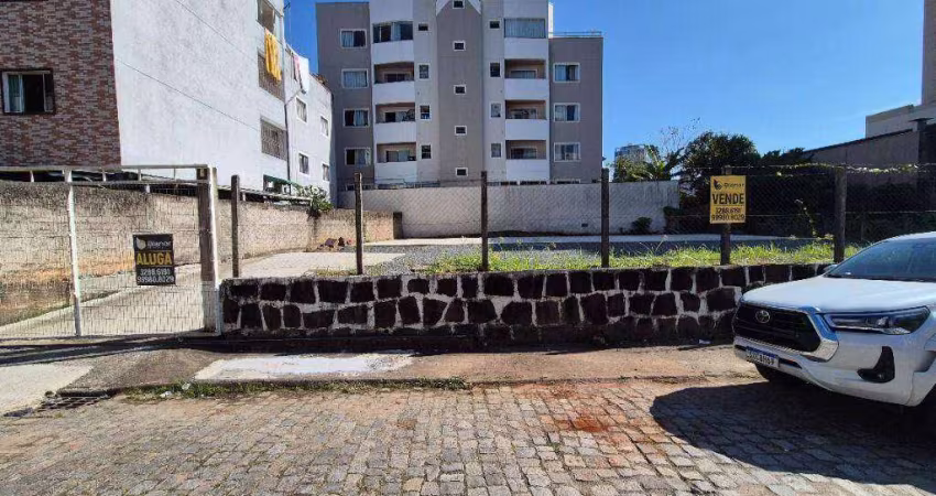 Terreno, 385 m² - venda por R$ 666.000,00 ou aluguel por R$ 2.340,00/mês - Centro - Blumenau/SC