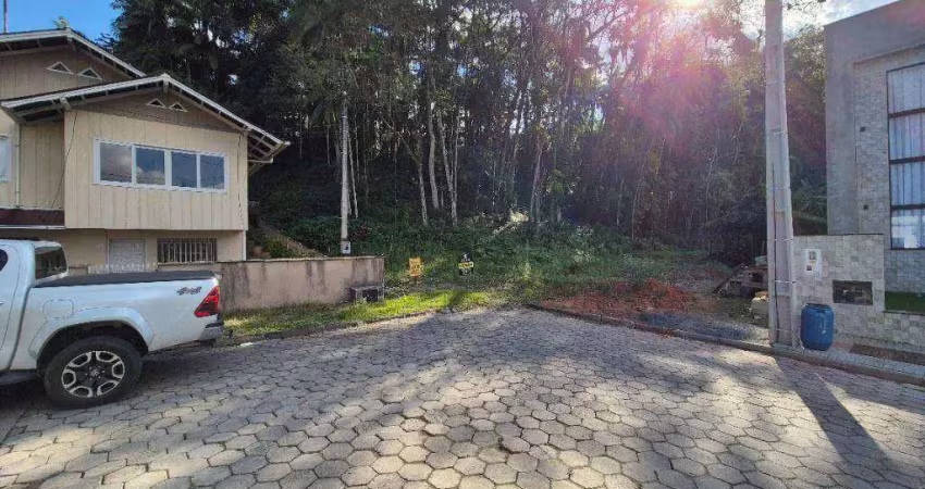 Terreno à venda, 1028 m² por r$ 750.000,00 - itoupava seca - blumenau/sc