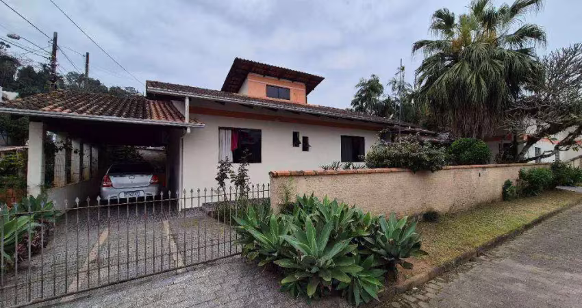 Casa com 4 dormitórios à venda, 150 m² por r$ 800.000,00 - escola agrícola - blumenau/sc