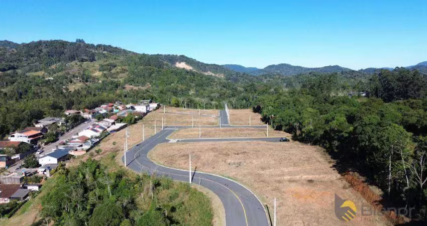 Terreno à venda, 360 m² por r$ 201.000,00 - encano baixo - indaial/sc