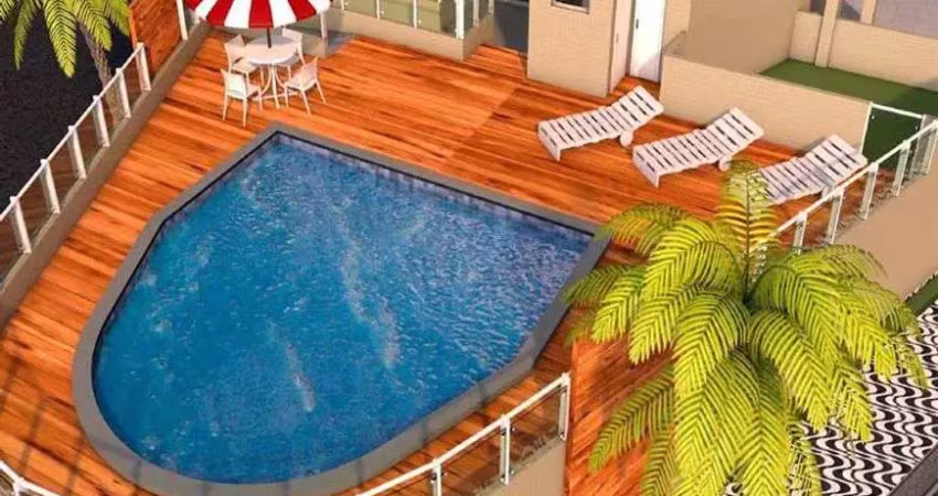 Apartamento com 1 quarto à venda na Avenida Brasília, SN, Vila Caiçara, Praia Grande