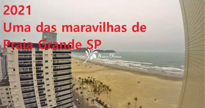 Apartamento para venda possui 98 metros quadrados com 3 quartos em guilhermina - praia grande - sp