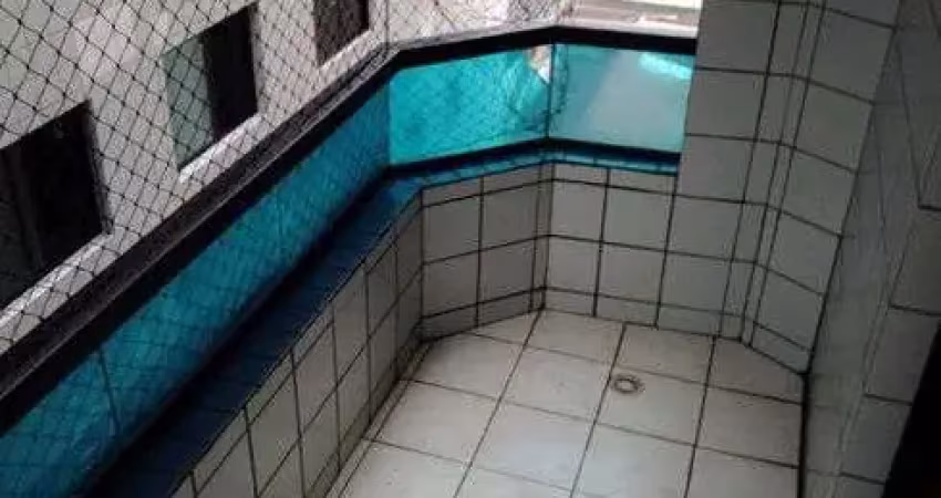 Apartamento para venda com 78 metros quadrados com 2 quartos em ocian - praia grande - são paulo