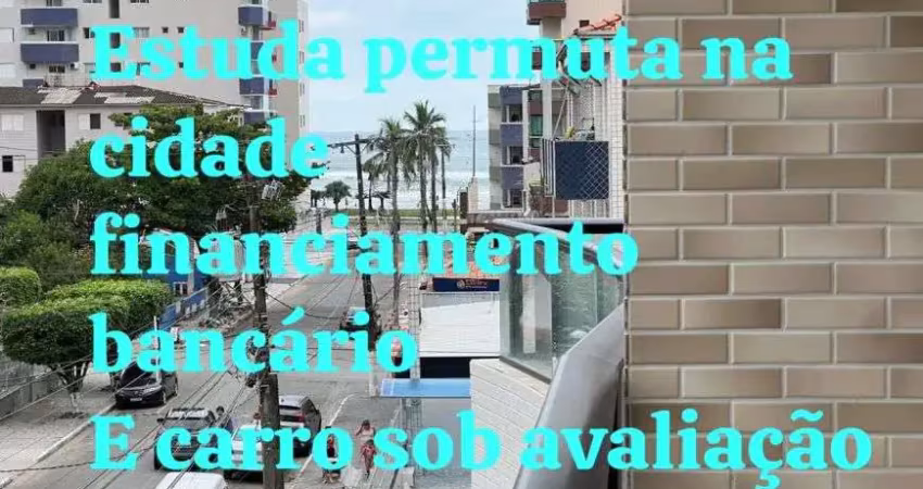 Apartamento dois dormitórios aceita permuta vila caiçara praia grande