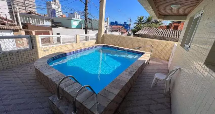 Apartamento dois dormitórios com varanda gourmet campo da aviação praia grande sp