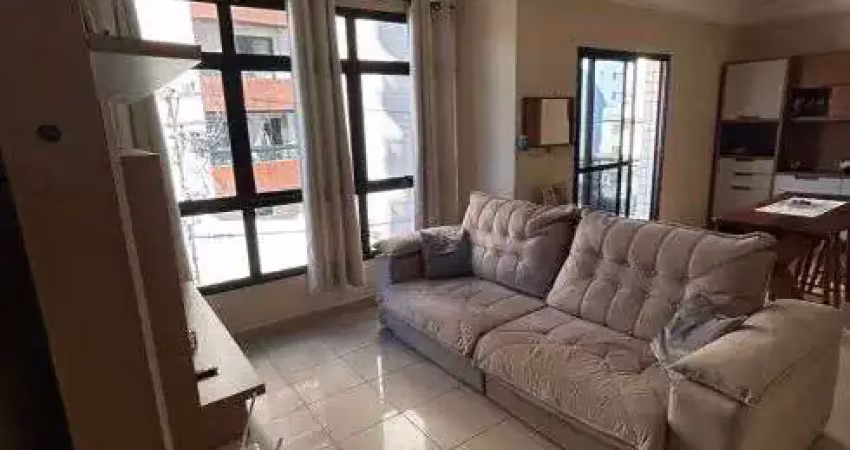 Apartamento dois dormitórios com sacada guilhermina praia grande sp