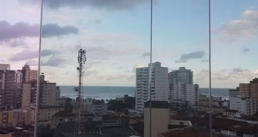 Lindo apartamento vista mar possui 52m² com 1 quarto em caiçara - praia grande - são paulo