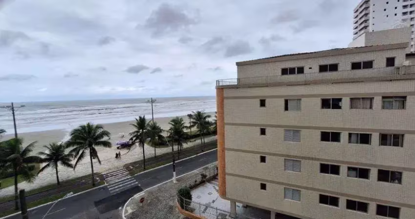 Apartamento dois dormitórios vista mar vila caiçara praia grande sp