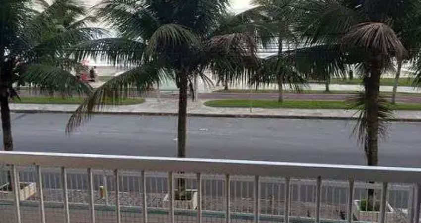 Lindo apartamento frente mar, pé na areia 84m² com 2 quartos em caiçara - praia grande - sp