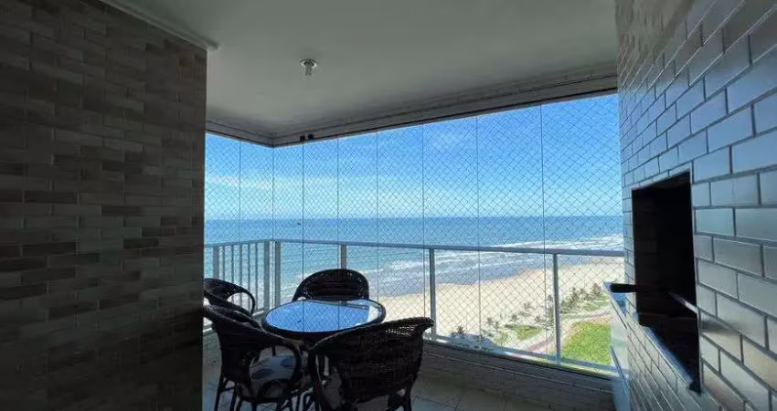 Apartamento 2 dormitórios vista mar vila mirim praia grande sp