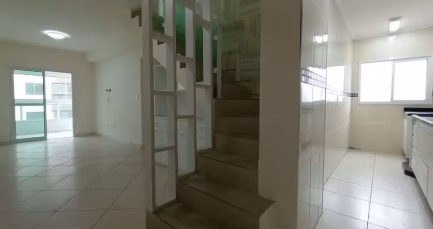Apartamento para venda com 3 quartos em caiçara - praia grande - sp
