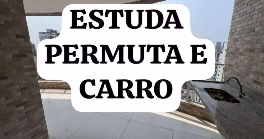 Apartamento três dormitórios guilhermina praia grande sp