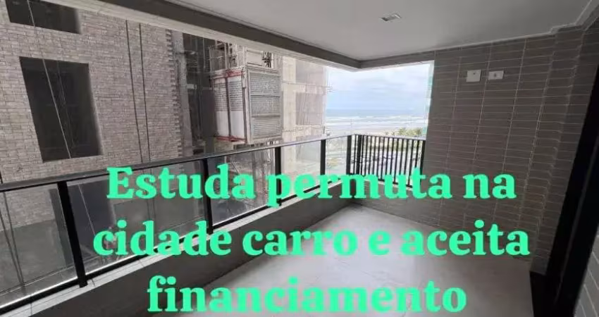 Apartamento um dormitório vista mar maracanã praía grande sp