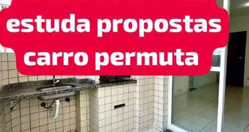 Apartamento um dormitório vista mar vila tupi praia grande sp