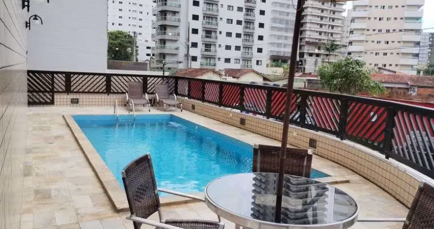 Apartamento para venda possui 53 metros quadrados com 1 quarto em caiçara - praia grande - sp