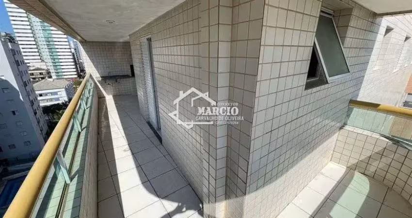 Apartamento para venda com 3 quartos em tupi - praia grande - sp