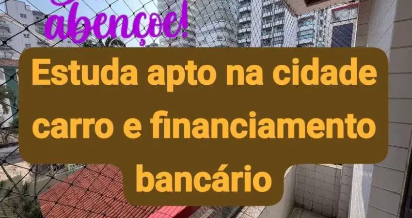 Aparramento um dormitório guilhermina praia grande sp