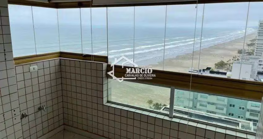 Apartamento para venda com 3 quartos em aviação - praia grande - sp
