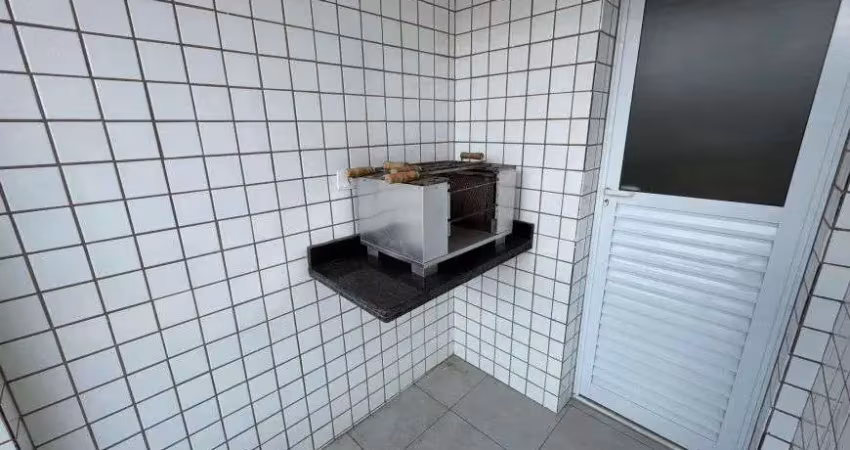 Apartamento um dormitório com varanda gourmet maracanã praia grande sp
