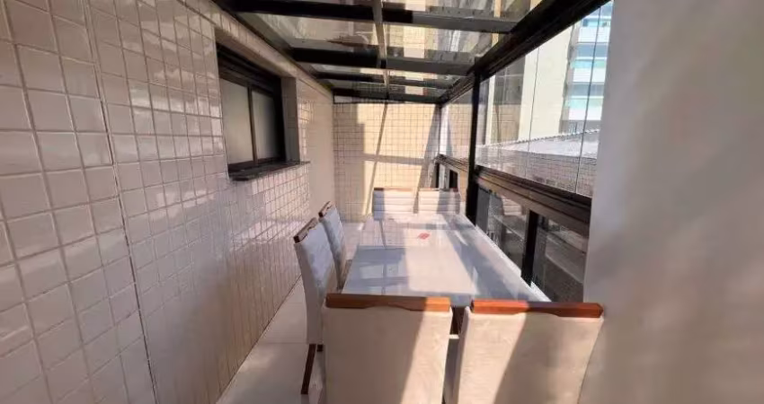 Apartamento mobiliado dois dormitórios canto do forte praia grande sp
