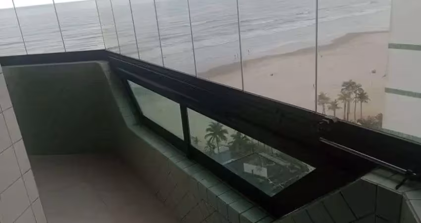 Apartamento um dormitório vista mar vila tupi praia grande sp
