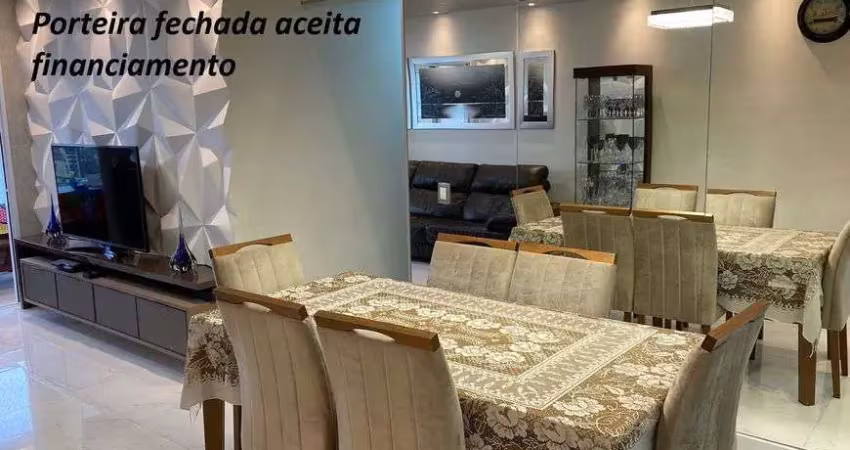 Apartamento para venda com 3 quartos porteira fechada em canto do forte - praia grande - sp