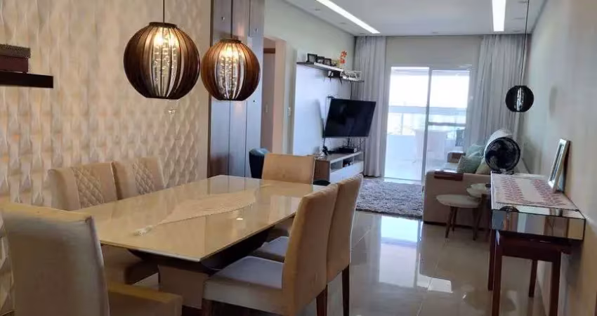 Belíssimo apartamento vista mar com 117m², 3 suítes em caiçara - praia grande - sp