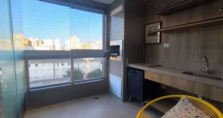 Apartamento dois dormitórios boqueirão praia grande sp