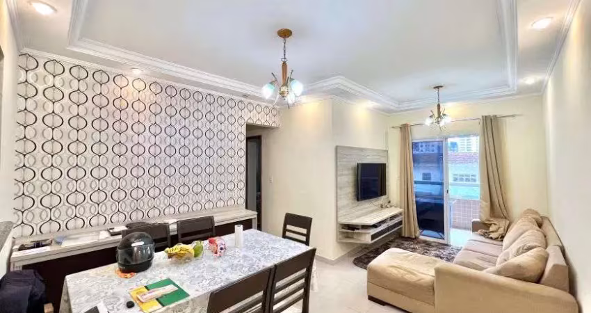 Apartamento dois dormitórios com suite canto do forte praia grande sp