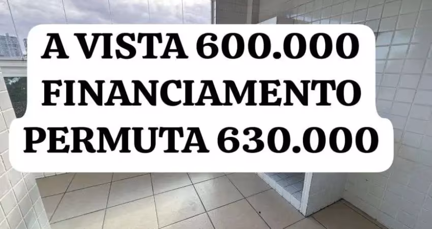 Apartamento dois dormitórios boqueirão praia grande sp
