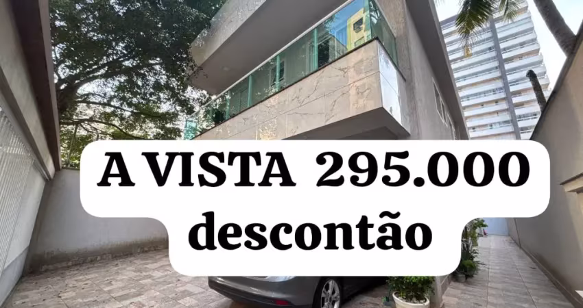 Casa de condomínio dois dormitórios no campo da aviação praia grande sp