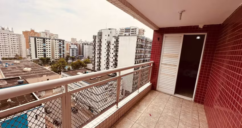 Apartamento dois dormitórios varanda gourmet ocian praia grande sp