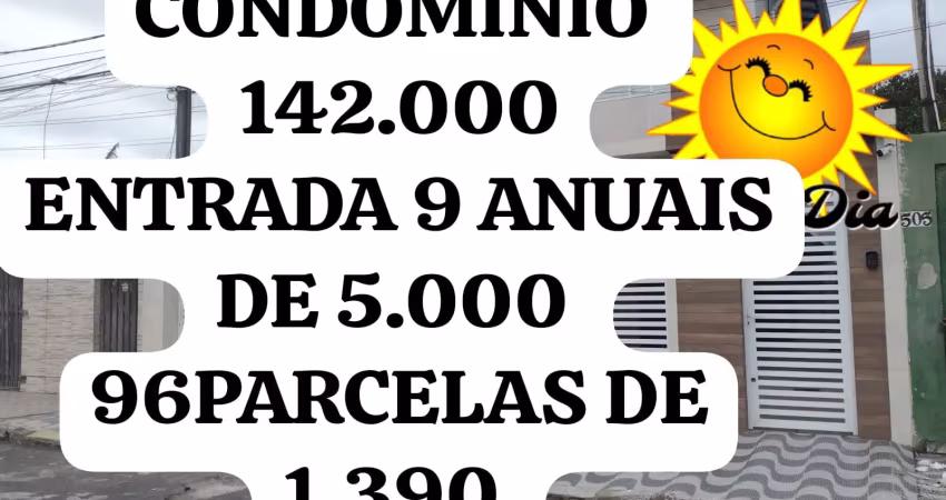 Casa de condomínio nova com parcelamento direto jardim real praia grande sp