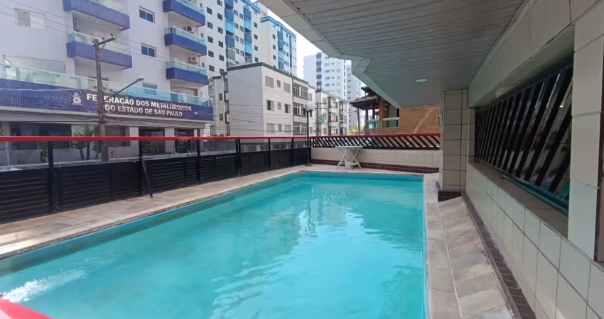 Apartamento um dormitório prédio com lazer ocian praia grande sp