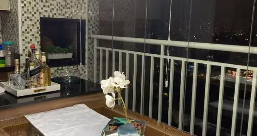 Apto a venda no  tatuapé, semi mobiliado, 02 vagas + depósito, terraço gourmet !!