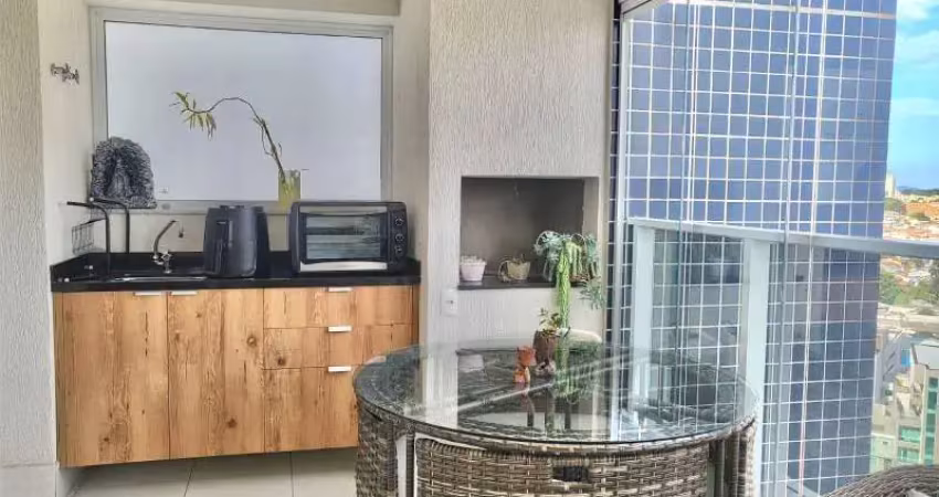Apto a venda no tatuapé, semi mobiliado, terraço gourmet, 03 vagas !!