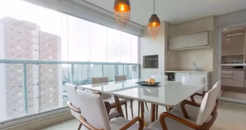 Apto a venda no tatuapé, 134m², 03 suítes, 03 vagas, terraço gourmet !!