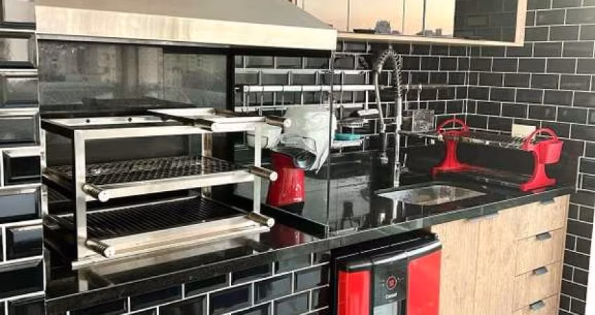 APTO PRÓXIMO AO SHOP. ANÁLIA FRANCO, MOBILIADO, 109M², TERRAÇO GOURMET, 02 VAGAS !!