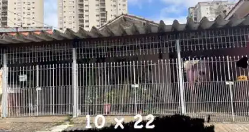 Terreno/ casa a venda no tatuapé, medindo 10 x 22 !!
