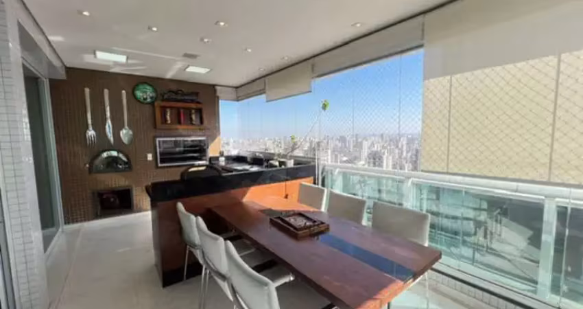 Apto para locação no jd anália franco, alto padrão, terraço gourmet, 04 suítes, 05 vagas !!