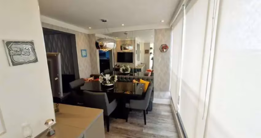 Apto próximo ao parque do piqueri, andar alto, semi mobiliado, 02 vagas !!