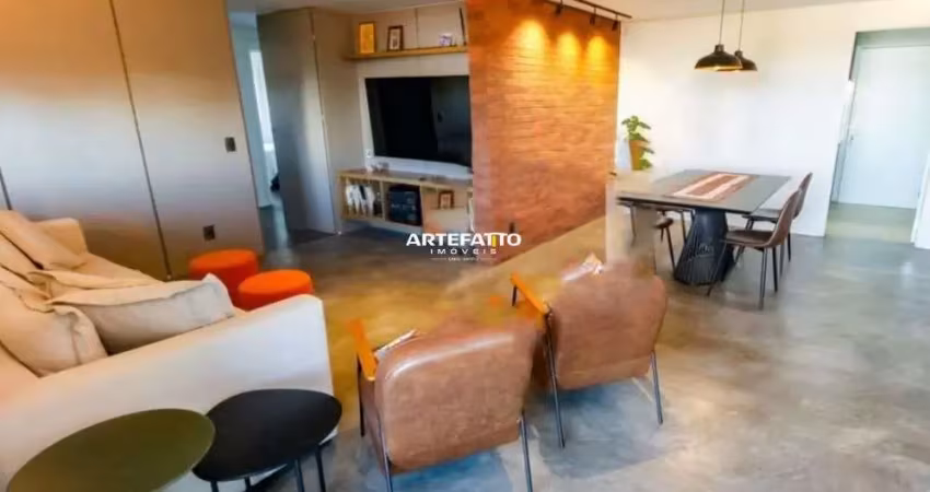 Apartamento 125 mts com 3 dorms 1 suíte 2 vagas. condomínio clube.